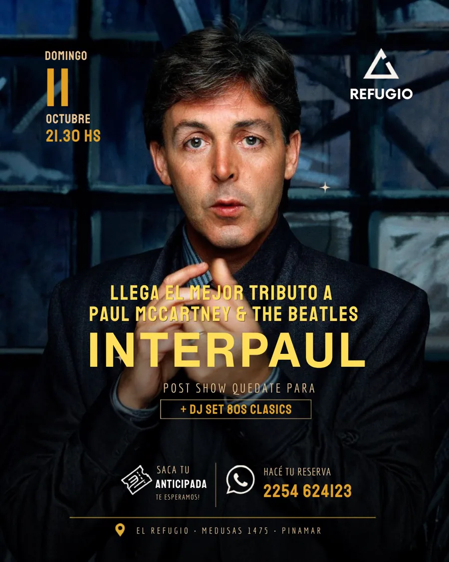 Flyer: Interpaul, domingo 11 de octubre